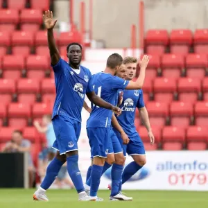 Pre-season Glory: Lukaku's Hat-trick Leads Everton Past Swindon Town