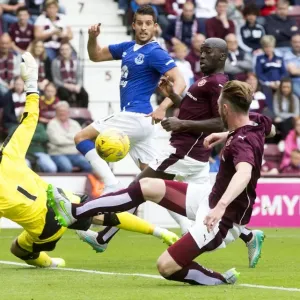 Pre-Season Thriller: Mirallas Near-Miss for Everton vs. Heart of Midlothian at Tynecastle Stadium Pre-Season Thriller: Mirallas Near-Miss for Everton vs. Heart of Midlothian at Tynecastle Stadium
