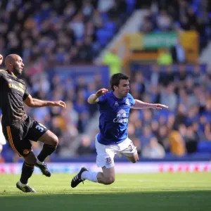 Premier League Showdown: Seamus Coleman vs. Nicolas Anelka at Goodison Park (2011) Premier League Showdown: Seamus Coleman vs. Nicolas Anelka at Goodison Park (2011)
