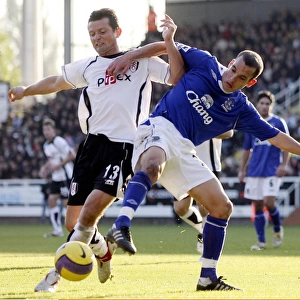 Radzinski vs Osman: A Football Battle at Fulham vs Everton, 4th November 2006