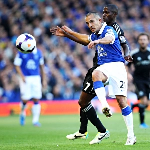 Ramires vs. Osman: Everton vs. Chelsea Clash at Goodison Park, Barclays Premier League