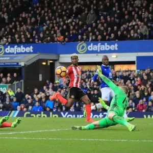 Romelu Lukaku Scores Everton's Second Goal Against Sunderland at Goodison Park Romelu Lukaku Scores Everton's Second Goal Against Sunderland at Goodison Park