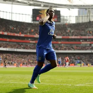 Romelu Lukaku Scores First FA Cup Goal for Everton Against Arsenal at Emirates Stadium (6-03-2014) Romelu Lukaku Scores First FA Cup Goal for Everton Against Arsenal at Emirates Stadium (6-03-2014)
