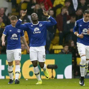 Premier League Photographic Print Collection: Watford v Everton - Vicarage Road