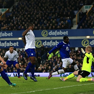 Romelu Lukaku Scores First Goal: Everton vs Leicester City in Emirates FA Cup Third Round at Goodison Park