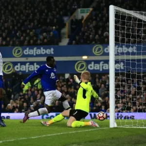 Romelu Lukaku Scores First Goal: Everton vs Leicester City in Emirates FA Cup Third Round at Goodison Park Romelu Lukaku Scores First Goal: Everton vs Leicester City in Emirates FA Cup Third Round at Goodison Park