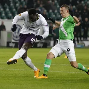 Romelu Lukaku Scores First Goal: Everton's Europa League Triumph vs. VfL Wolfsburg