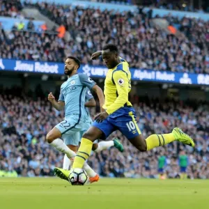 Romelu Lukaku Scores First Goal: Manchester City vs. Everton - Premier League at Etihad Stadium Romelu Lukaku Scores First Goal: Manchester City vs. Everton - Premier League at Etihad Stadium