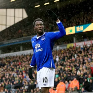 Romelu Lukaku Scores First Goal: Norwich City vs. Everton - Barclays Premier League