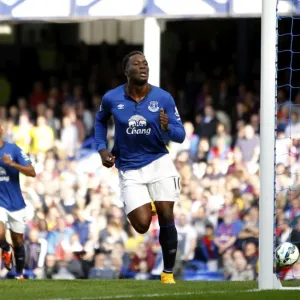 Romelu Lukaku Scores the Opener: Everton's Exhilarating Win Against Crystal Palace (Barclays Premier League, Goodison Park)