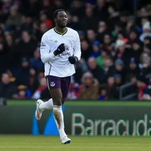 Romelu Lukaku Scores Opening Goal: Crystal Palace vs. Everton, Barclays Premier League at Selhurst Park Romelu Lukaku Scores Opening Goal: Crystal Palace vs. Everton, Barclays Premier League at Selhurst Park