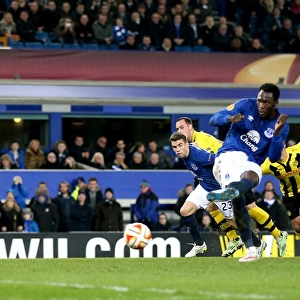 Romelu Lukaku Scores Penalty: Everton's First Goal in UEFA Europa League Clash Against Young Boys