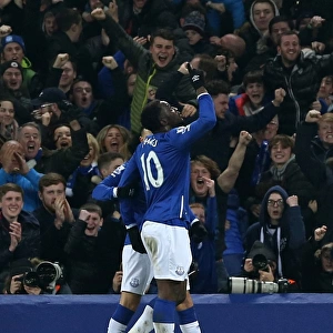 Romelu Lukaku Scores Second Goal: Everton Leads Manchester City in Capital One Cup Semi-Final