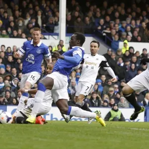 Romelu Lukaku Scores His Second Goal: Everton's Victory Over Swansea City (22-03-2014) Romelu Lukaku Scores His Second Goal: Everton's Victory Over Swansea City (22-03-2014)