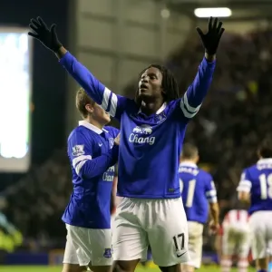 Romelu Lukaku's Brace: Everton Crushes Stoke City 4-0 (30-11-2013) Romelu Lukaku's Brace: Everton Crushes Stoke City 4-0 (30-11-2013)