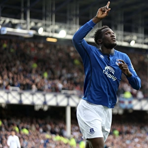 Romelu Lukaku's Brace: Everton Takes 2-0 Lead Over Aston Villa (Barclays Premier League)