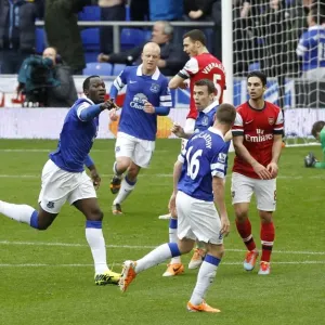 Romelu Lukaku's Brace: Everton's Impressive 3-0 Win Over Arsenal (06-04-2014, Barclays Premier League, Goodison Park) Romelu Lukaku's Brace: Everton's Impressive 3-0 Win Over Arsenal (06-04-2014, Barclays Premier League, Goodison Park)