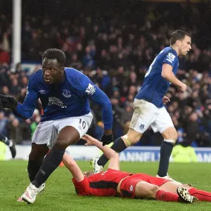 Romelu Lukaku's Brace: Everton's Victory Over Leicester City at Goodison Park Romelu Lukaku's Brace: Everton's Victory Over Leicester City at Goodison Park