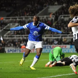 Romelu Lukaku's Double: Everton's 3-0 Triumph over Newcastle United (BPL: Everton vs. Newcastle United, St. James Park, 25-03-2014) Romelu Lukaku's Double: Everton's 3-0 Triumph over Newcastle United (BPL: Everton vs. Newcastle United, St. James Park, 25-03-2014)