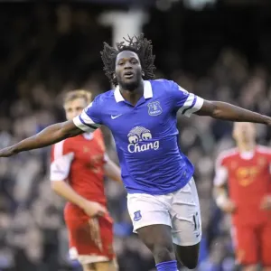 Premier League Prints: Everton 2 V Southampton 1 : Goodison Park : 29-12-2013