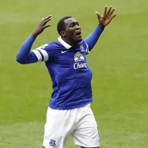 Romelu Lukaku's Double Strike: Everton's Glorious 3-0 Victory Over Arsenal (Barclays Premier League, Goodison Park, 06-04-2014) Romelu Lukaku's Double Strike: Everton's Glorious 3-0 Victory Over Arsenal (Barclays Premier League, Goodison Park, 06-04-2014)