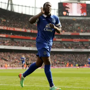 Romelu Lukaku's FA Cup Milestone: Everton's Star Strikes First in 6-0 Rout of Arsenal (03-06-2014) Romelu Lukaku's FA Cup Milestone: Everton's Star Strikes First in 6-0 Rout of Arsenal (03-06-2014)