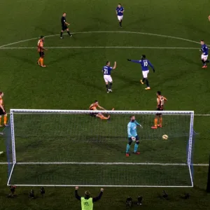 Romelu Lukaku Print - Everton vs. Hull City at Goodison Park Romelu Lukaku Print - Everton vs. Hull City at Goodison Park