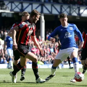 Ross Barkley in Action: Everton vs AFC Bournemouth, Barclays Premier League, Goodison Park Ross Barkley in Action: Everton vs AFC Bournemouth, Barclays Premier League, Goodison Park