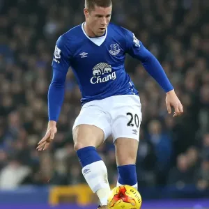Ross Barkley in Action: Everton vs Manchester City - Capital One Cup Semi-Final First Leg at Goodison Park Ross Barkley in Action: Everton vs Manchester City - Capital One Cup Semi-Final First Leg at Goodison Park