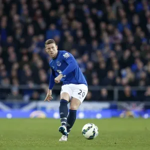 Ross Barkley in Action Print, Everton vs Newcastle United
