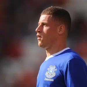 Ross Barkley Pays Tribute to Keith Southern at Everton's Testimonial Match vs. Blackpool at Bloomfield Road Ross Barkley Pays Tribute to Keith Southern at Everton's Testimonial Match vs. Blackpool at Bloomfield Road