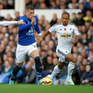 Ross Barkley's Explosive Debut: Everton vs Swansea City, Premier League - Goodison Park Ross Barkley's Explosive Debut: Everton vs Swansea City, Premier League - Goodison Park