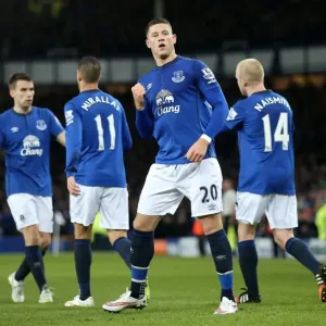 Ross Barkley's Stunner: Everton's Electrifying Opener Against Queens Park Rangers (Premier League) Ross Barkley's Stunner: Everton's Electrifying Opener Against Queens Park Rangers (Premier League)