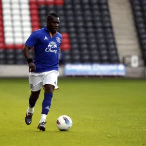 Royston Drenthe in Action: Everton vs. Aston Villa, Barclays Premier Reserve League, Halton Stadium (September 13, 2011)
