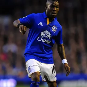 Royston Drenthe at Goodison Park: Everton vs. Tottenham Hotspur - Barclays Premier League (10 March 2012) Royston Drenthe at Goodison Park: Everton vs. Tottenham Hotspur - Barclays Premier League (10 March 2012)