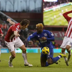 Saha in Action: Everton vs Stoke City, Premier League (01.01.2011) Saha in Action: Everton vs Stoke City, Premier League (01.01.2011)