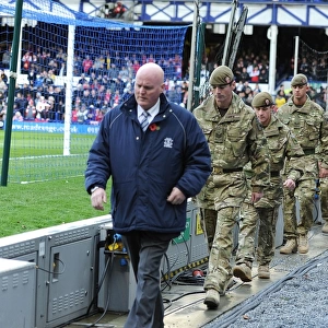 Salute to Heroes: Everton's Servicemen Parade - Everton vs Arsenal (14 November 2010)