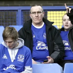 A Sea of Passionate Everton Fans Gathering at Goodison Park Before Kick-off (Everton vs Fulham, Barclays Premier League, 19 March 2011) A Sea of Passionate Everton Fans Gathering at Goodison Park Before Kick-off (Everton vs Fulham, Barclays Premier League, 19 March 2011)