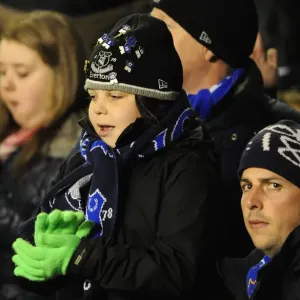 A Sea of Passionate Everton FC Fans at Goodison Park during the Everton vs. Bolton Wanderers Match in the Barclays Premier League (10 November 2010) A Sea of Passionate Everton FC Fans at Goodison Park during the Everton vs. Bolton Wanderers Match in the Barclays Premier League (10 November 2010)