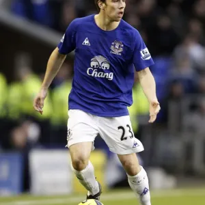 Seamus Coleman in Action: Everton vs. Wigan Athletic, Premier League (11 December 2010)