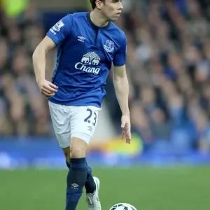 Seamus Coleman in Action Print - Everton vs Newcastle United