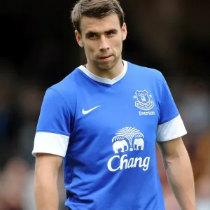 Seamus Coleman in Action: Everton's Pre-Season Victory over Motherwell at Fir Park Stadium