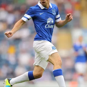 Seamus Coleman Scores the Winning Goal: Everton's 3-1 Pre-Season Triumph over Blackburn Rovers (2013)
