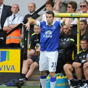 Seamus Coleman Takes a Throw-In Print (17-08-2013) Seamus Coleman Takes a Throw-In Print (17-08-2013)
