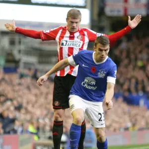 Seamus Coleman vs. James McClean: A Pivotal Battle in Everton's 2-1 Victory over Sunderland (10-11-2012, Goodison Park) Seamus Coleman vs. James McClean: A Pivotal Battle in Everton's 2-1 Victory over Sunderland (10-11-2012, Goodison Park)