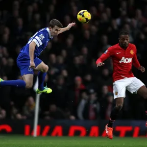 Premier League Framed Print Collection: Manchester United 0 v Everton 1 : Old Trafford : 04-12-2013