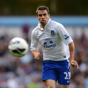 Seamus Coleman's Standout Performance: Everton's Triumph over Aston Villa (3-1) in the Barclays Premier League (August 25, 2012)
