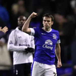 Seamus Coleman's Triumphant Moment: Everton's Victory over Tottenham Hotspur in the Barclays Premier League (December 9, 2012) Seamus Coleman's Triumphant Moment: Everton's Victory over Tottenham Hotspur in the Barclays Premier League (December 9, 2012)