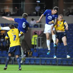 Shane Duffy's Determined Header: Everton's Pre-Season Showdown at Oxford United (2011) Shane Duffy's Determined Header: Everton's Pre-Season Showdown at Oxford United (2011)