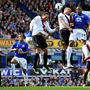 Soaring Victor: Anichebe's Aerial Battle - Everton vs Manchester City, May 2011 Soaring Victor: Anichebe's Aerial Battle - Everton vs Manchester City, May 2011
